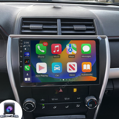 #ad For 2015 2017 Toyota Camry Radio Car Carplay Android GPS Navigation 232GB $128.59