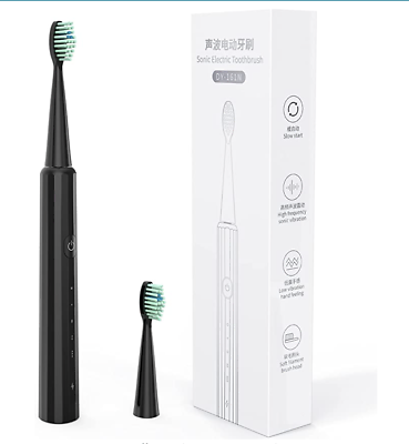 #ad Electric Toothbrush 5 Modes Sonic Toothbrush for 60 Days 3h Charge Deep Clean $16.75