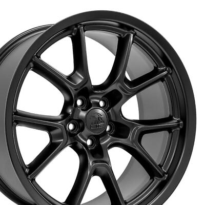 #ad 20X9 Satin Black 10369 Wheel Fit Dodge Charger Challenger Scatpak Style $180.00