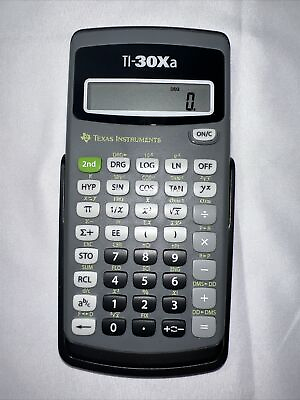 #ad Texas Instruments TI 30XA Student Scientific Calculator Black FREE SHIPPING USA $15.99