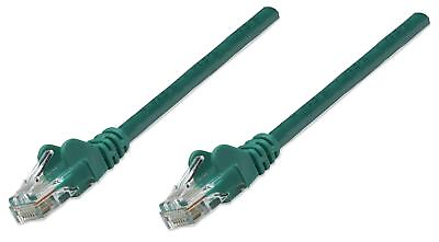 #ad Intellinet Network Patch Cable Cat5e 20m Green CCA U UTP PVC RJ45 Gold P $19.15