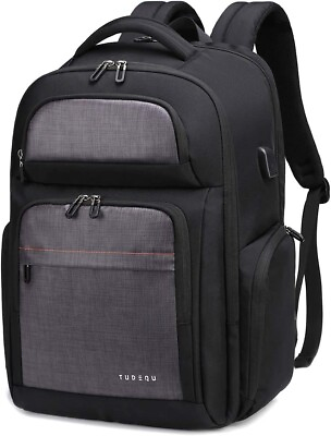 30% off Amazon TUDEQU Travel Laptop BackpackAnti Theft Extra Large Computer Bag $21.99