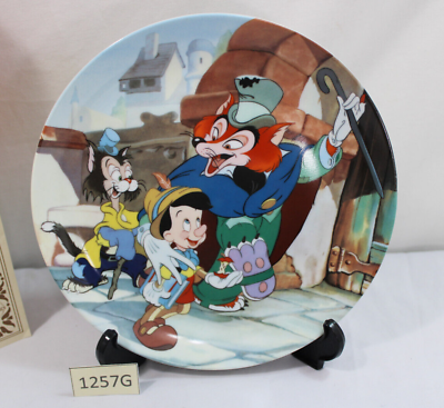 #ad 1990 DISNEY IT#x27;S AN ACTOR#x27;S LIFE FOR ME 3RD ISSUE OF quot;PINOCCHIOquot; SERIES PLATE $25.00