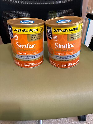 #ad Two Cans Of Similac 360 Total Care Sensitive 30.2 Oz $75.99