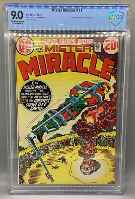 #ad Mister Miracle #11 DC 1972 CBCS 9.0 Dr. Bedlam amp; Female Furies App. $199.99