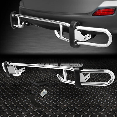 #ad FOR 06 12 TOYOTA RAV 4 STAINLESS STEEL DOUBLE BAR REAR BUMPER PROTECTOR GUARD $157.88
