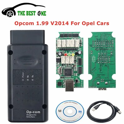 #ad Newest For Oel Opcom 1.99 V2014120309a CAN BUS OBD2 Scanner V1.99 Car... $28.90