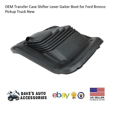 #ad OEM Transfer Case Shifter Lever Gaiter Boot for Ford Bronco Pickup Truck New $102.17