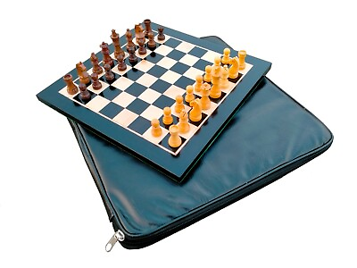 #ad Diwali Christmas Gifts Special Black Chess set with Storage Bag and Chessman set $73.79