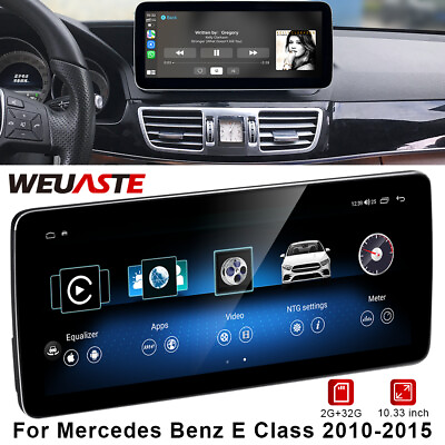#ad Car GPS 10.33#x27;#x27; Android Dash BT Media Headunit For Mercedes Benz E Class 2010 15 $357.58