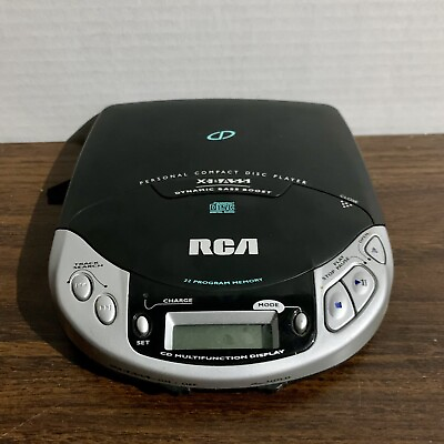 #ad VTG RCA Personal CD Player RP 7921B Portable Disc Player W Free Nirvana CD $17.95
