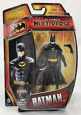 #ad Batman DC COMICS Multiverse NEW Michael Keaton masked 2013 Mattel 1989 Burton $29.99