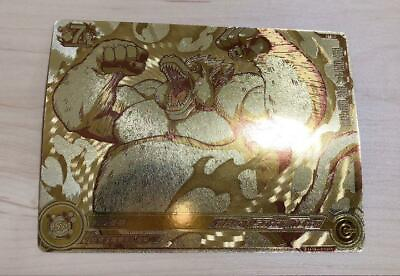 #ad Super Dragon Ball Heroes Golden Great Ape Son Goku Rare Card Promo 7th Japan $44.00