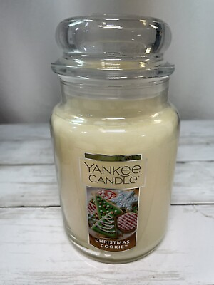 #ad Yankee Candle quot;Christmas Cookiequot; Large 22 oz. 110 150 hours burning time $22.99