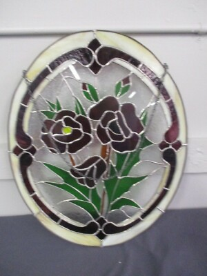 #ad Stained Glass Wall Hanging $69.99