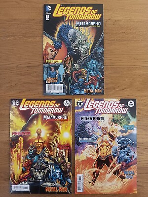 #ad DC Legends Of Tomorrow # 2 5 6 Comic Lot Of 3 Issues Metamorpho DCU 2016 Giant $9.98