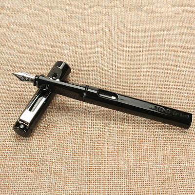 #ad Professional Black Medium Nib Writing Fountain Pen Pen NICE WrittingBest $1.97