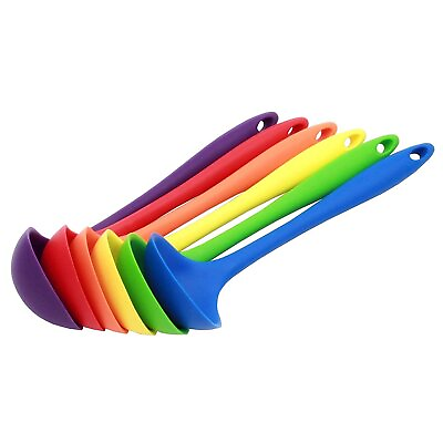 #ad Chef Craft 11quot; Heat Resistant Silicone Cooking Serving Ladle 10 Color Options $8.99