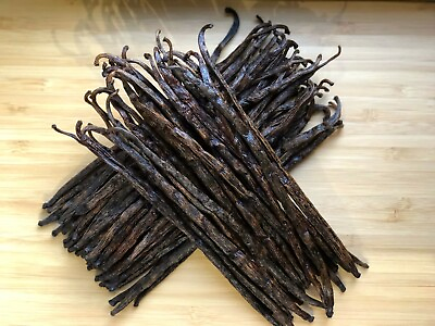 #ad Half Pound Madagascar Grade B Extract Grade Bourbon Vanilla Beans DRY BRITTLE $66.49