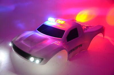 #ad Traxxas Slash 1 10th Deluxe LED Light Set Police Light Bar #17 $42.00