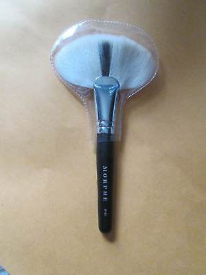 #ad Morphe M143 DELUXE Soft Fan BRUSH Makeup Foundation Brush New UNUSED $17.99