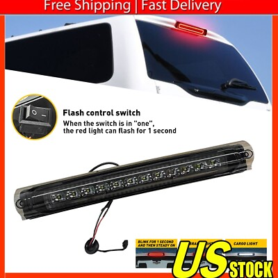 #ad For 1997 2003 Ford Brake Stop Light F150 Third TailgateLamp Style F1 Hyper Flash $33.99
