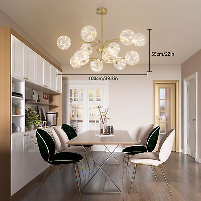 #ad #ad 12 Light Modern Large Chandelier for Dining Room Kitchen Living Room Bedroom 72W $132.05