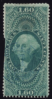 #ad US Scott R79c $1.60 Foreign Exchange Revenue Stamp Used Lot AR0090 bhmstamps $48.51