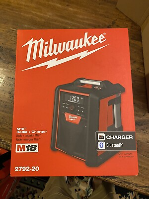 #ad Milwaukee 2792 20 M18 Radio Bluetooth Charger Tool Only $229.99