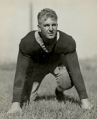 #ad 1929 Ralph Monk University of Pennsylvania Football Team Guard Orig. Photo $129.99