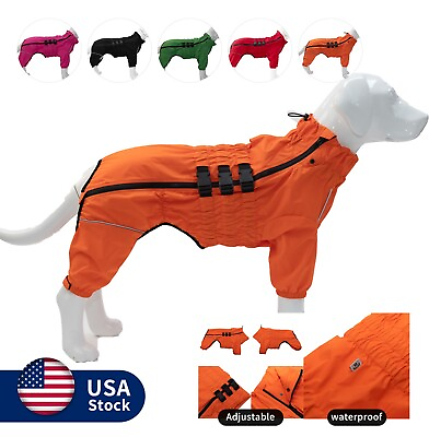 #ad #ad Dogs Waterproof Jacket Lightweight Dog Raincoat Windproof Snow Proof Dog Vest $25.99