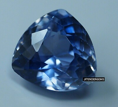 #ad Best Quality Natural Cornflower Blue Sapphire 14 Ct Cut Treated Loose Gemstone $24.64