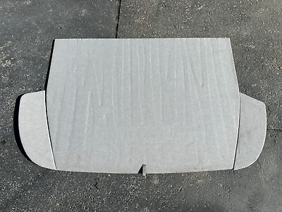 #ad 2009 2013 Subaru Forester Trunk Carpet Spare Cover Floor Rear Panel Grey OEM $159.99