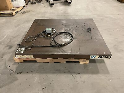 #ad Autoquip 36S40 Hydraulic Lift Table 54quot; X 48quot; 4000LBS 36quot; Max Height $2500.00