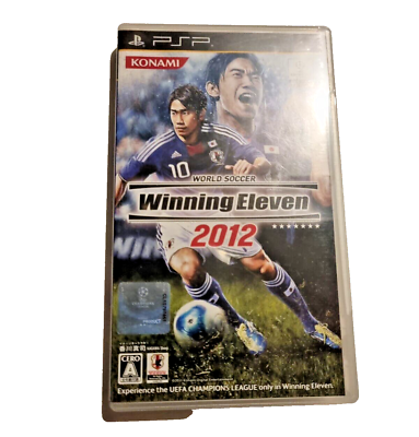 #ad World Soccer Winning Eleven 2012 Sony PlayStation PSP Japan case sports game $4.99