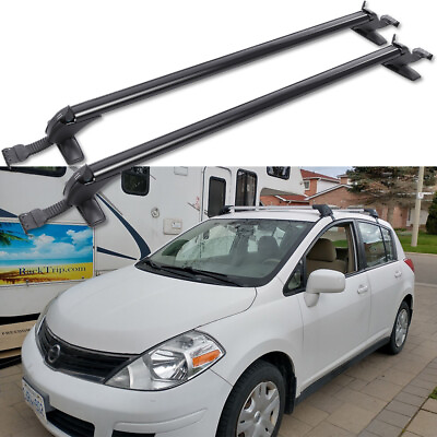 For Nissan Versa 2007 2023 43quot; Car Top Roof Rack Cross Bar Cargo Kayak Carrier $139.83