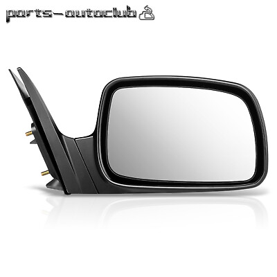 #ad #ad RH Right Black Smooth For 2007 2011 Toyota Camry Power Passenger View Mirror $35.13