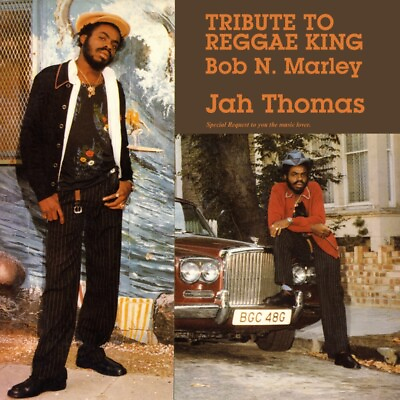 #ad Jah Thomas Red Vinyl LP Tribute To Reggae King Bob N. Marley Burning So M M GBP 21.99