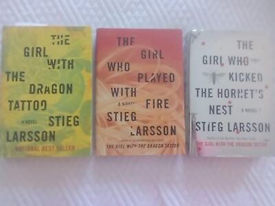 #ad The Girl with the Dragon Tattoo trilogy set Millennium Series $88.00