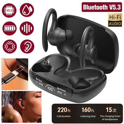 #ad Bluetooth Headphones Wireless Earphones TWS Earbuds Ear Pods For iPhone Android $16.14