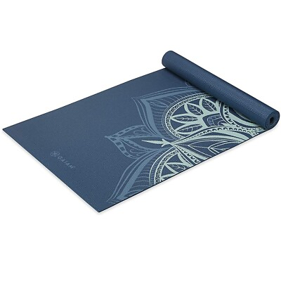 #ad Premium GAIAM Yoga Mat for Exercise Fitness amp; Pilates Cool Mint Point Color $27.00
