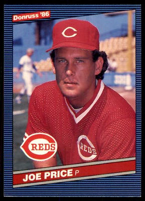 #ad 1986 Donruss. Joe Price A Baseball Cards #506 $1.85