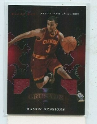 #ad RAMON SESSIONS 2010 11 Panini Elite Black Box Crusade Materials Jersey #D 99 $3.50