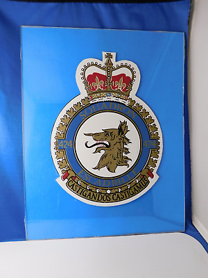 #ad ROYAL CANADIAN AIR FORCE SIGN TIGER SQUADRON 424 TRANSPORT amp; RESCUE TRENTON C $39.99