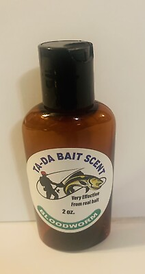 #ad NEW Bait Scent BY TA DA Bloodworm Strong Bait Fishing Oil 2oz $10.00
