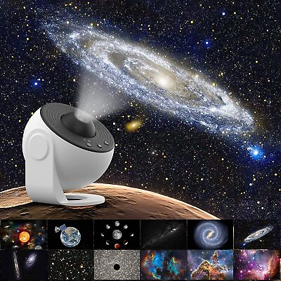 #ad LED Galaxy Projector Starry Night Light Moon Star Sky Nebula Projection Lamp NEW $29.99