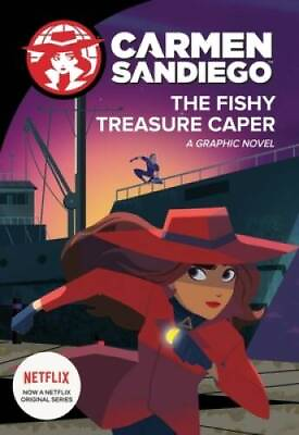 #ad The Fishy Treasure Caper Graphic Novel Carmen Sandiego Graphic Novels GOOD $3.66