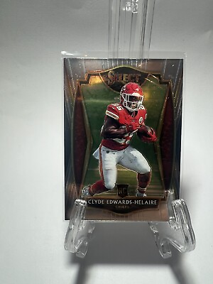 #ad 2020 Clyde Edwards Helaire Rookie Select Light Prizm Die Cut #154 Chiefs RC $3.99