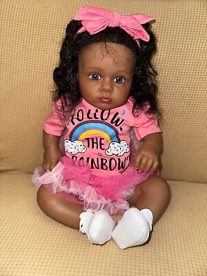 #ad Reborn Doll with name birth certificate amp; more $60.00