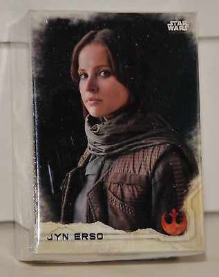 #ad #ad 2016 Topps Star Wars Rogue One Series 1 Full BASE Set 1 90ct $11.99